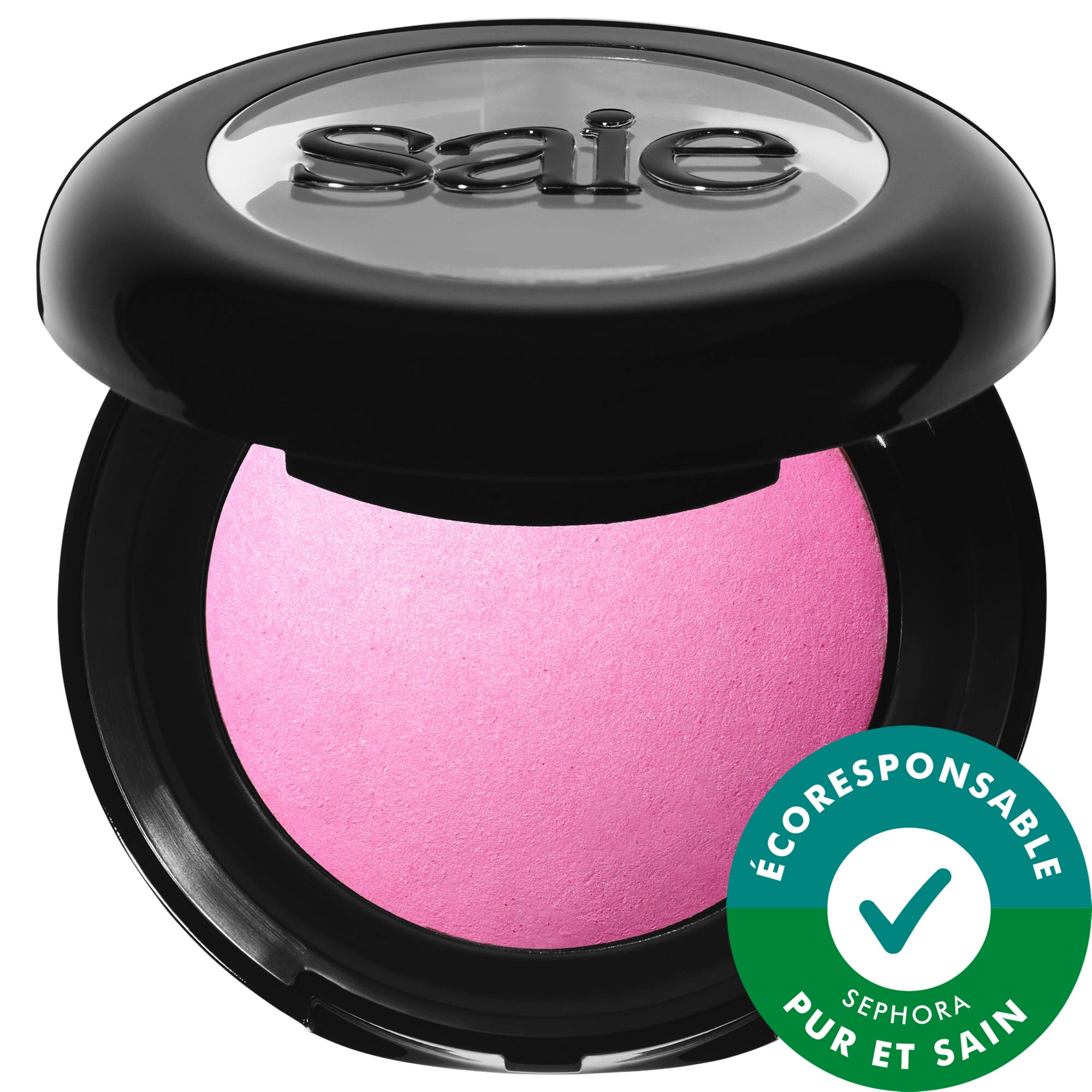 Saie Fard à joues en poudre sans talc radieux SuperSuede™ .01 oz / 3 g