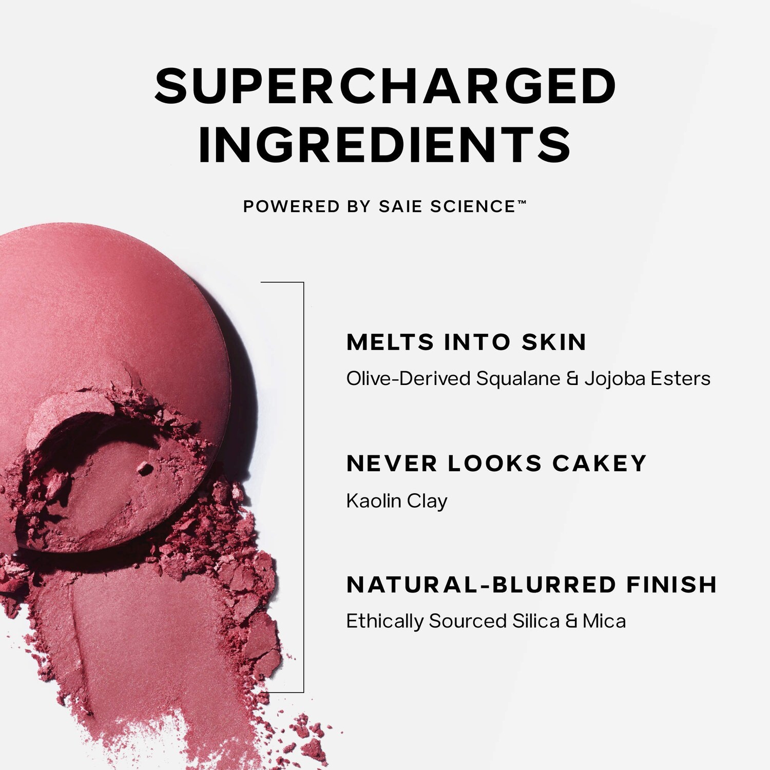 Saie SuperSuede Powder Blush - Thumbnail 2