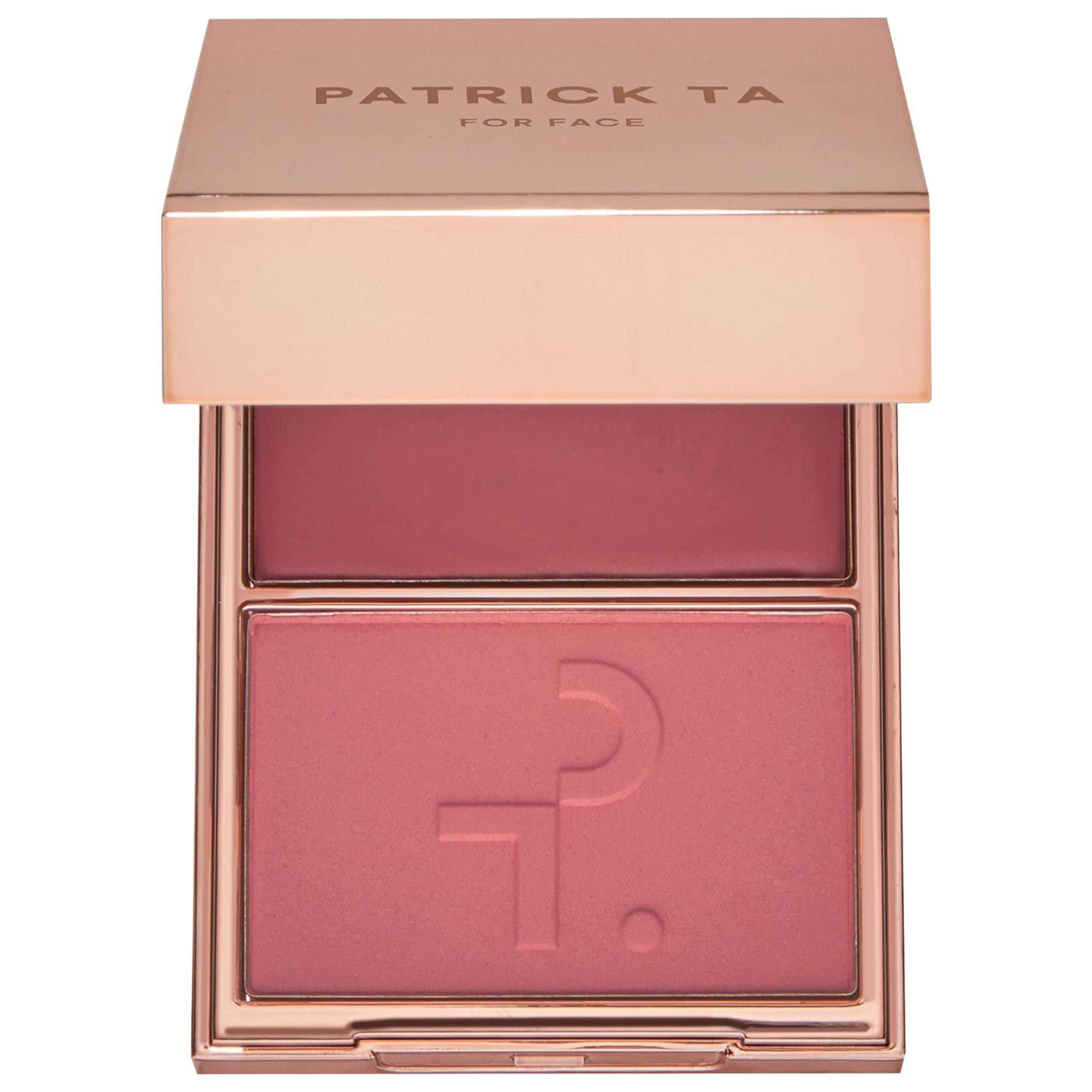 Patrick Ta DOUBLE BLUSH DUO– Just Enough PATRICK TA Major Headlines Double-Take Crème & Powder Blush Duo