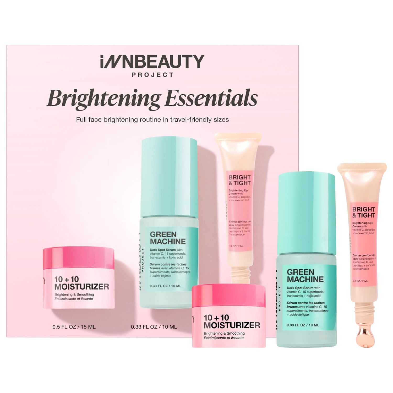 Мини-набор осветляющих средств INNBeauty Project Brightening Essentials — фото 1