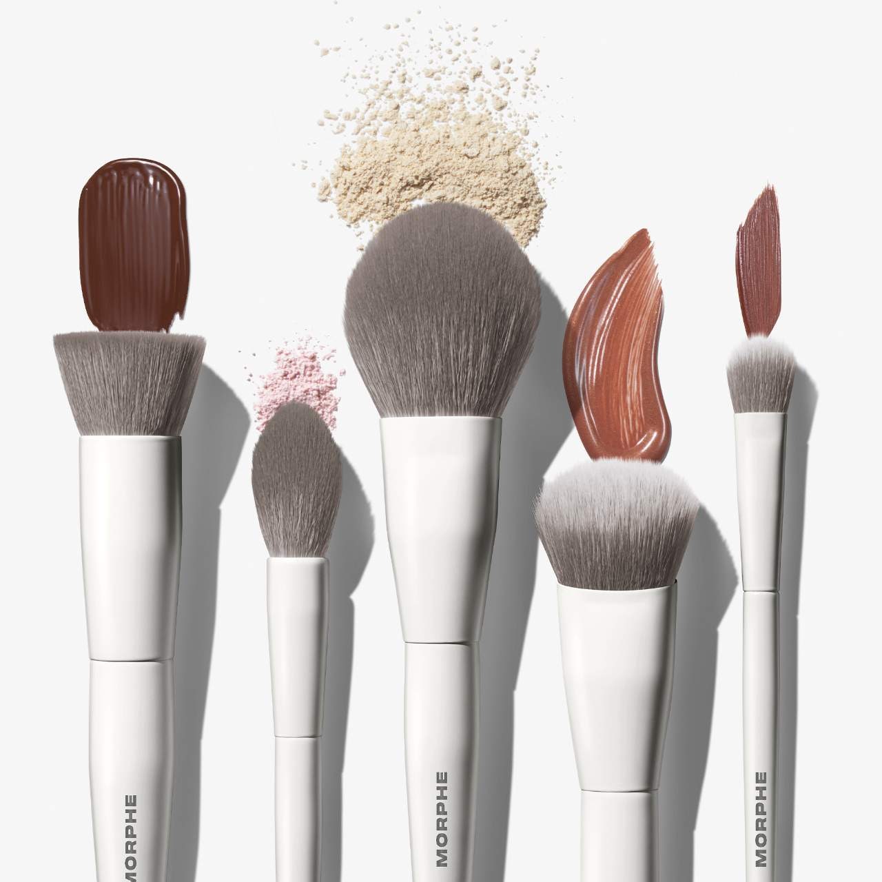 Ensemble de cinq pinceaux pour le visage Portrait Mode - Morphe