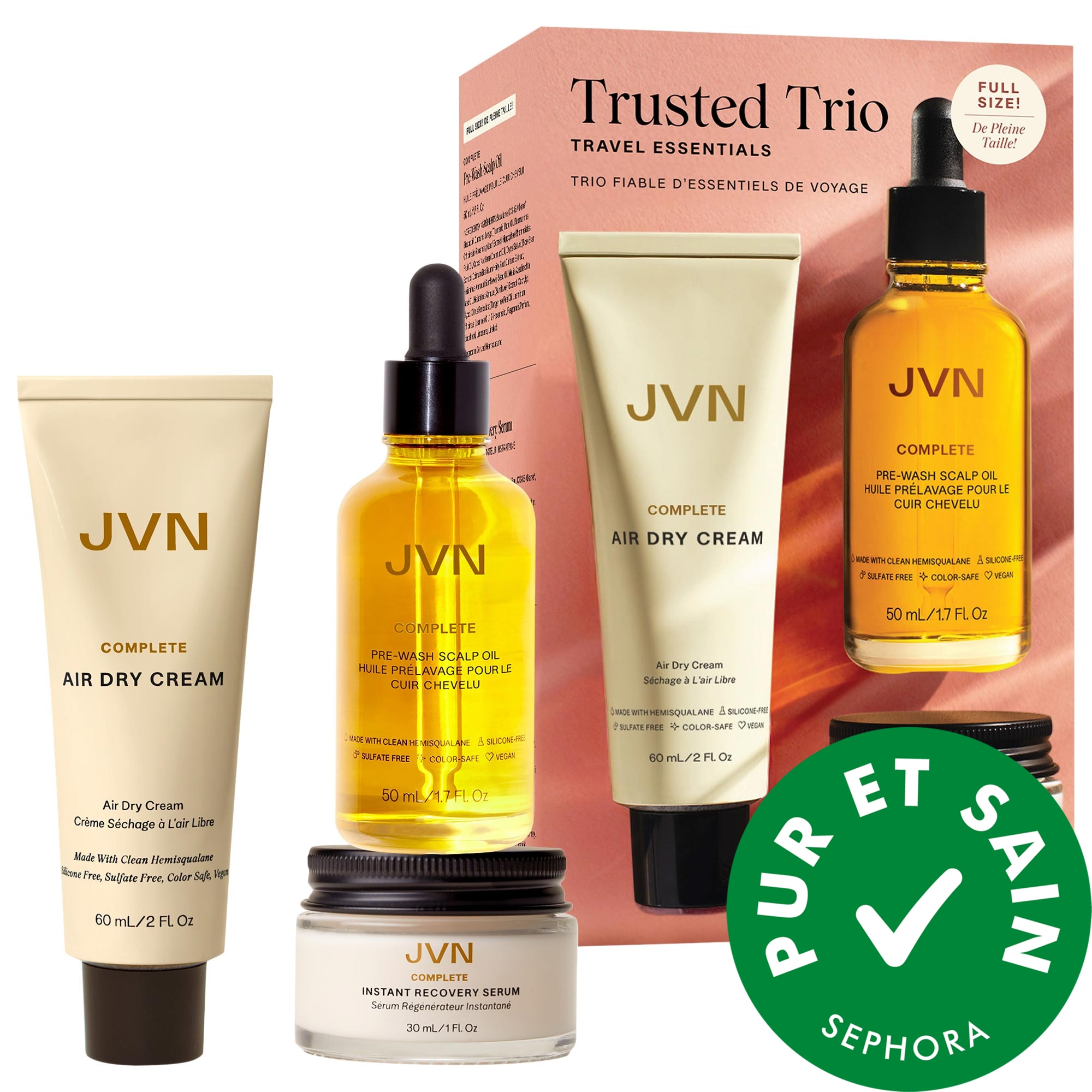 JVN Trio de miniessentiels Trusted