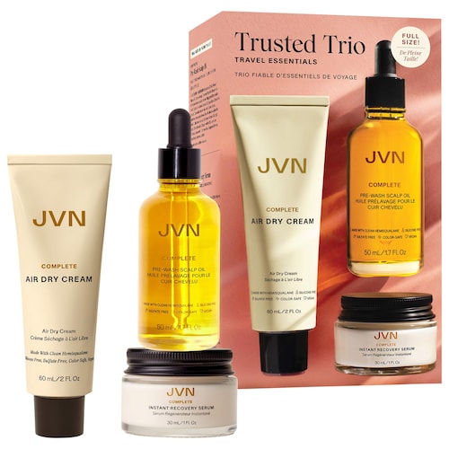 Мини-набор из 3 средств JVN Trusted Trio Mini Essentials