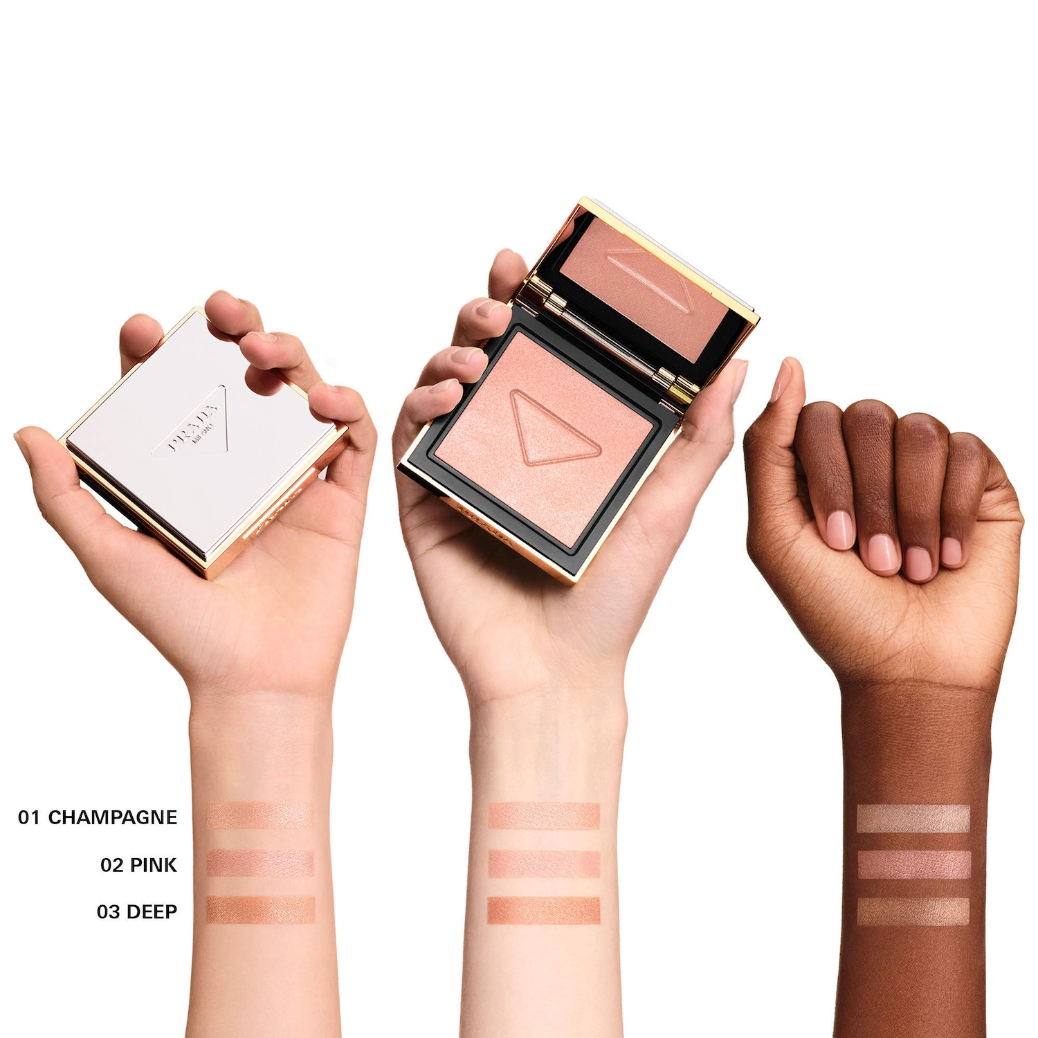 Prada Light Glowing Highlighter Powder - Prada | Sephora