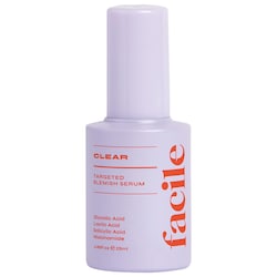 Facile Clear Exfoliating Serum for Blemishes with 10% AHA + BHA Blend