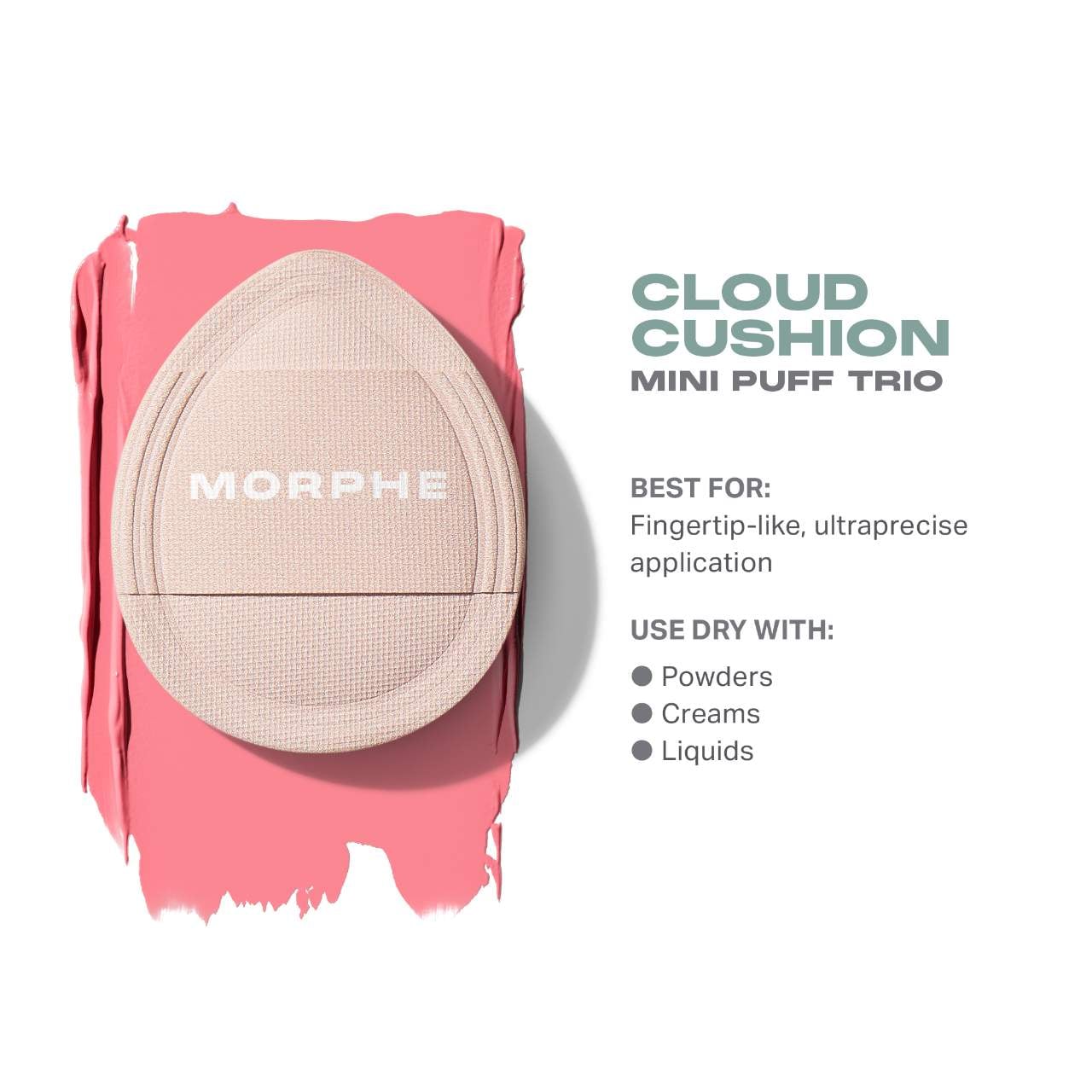 Morphe Cosmetics Cloud Cushion Puff - Thumbnail 2