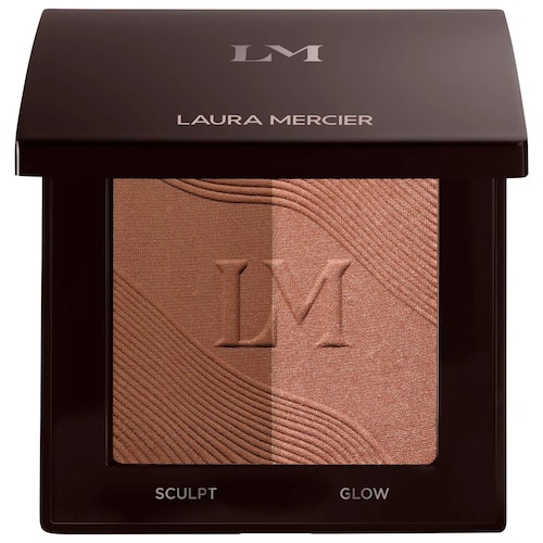 Матовый и сияющий дуэт без талька Laura Mercier Bronze Color Infusion