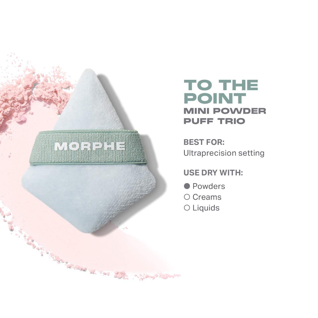 Morphe Cosmetics To the Point Powder Puff