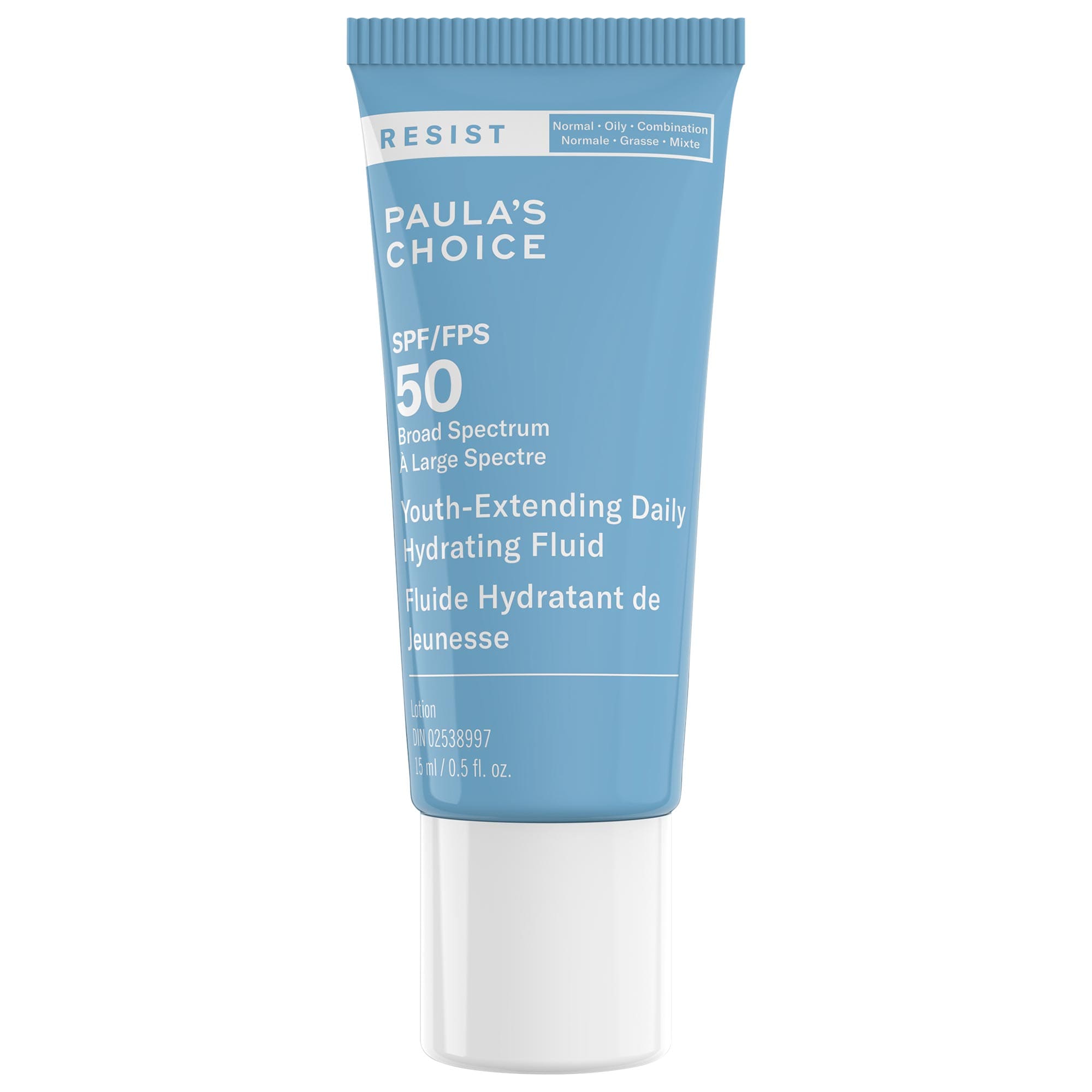 Paula's Choice RESIST Youth-Extending Daily Hydrating Fluid SPF 50 0.5 oz/15 mL