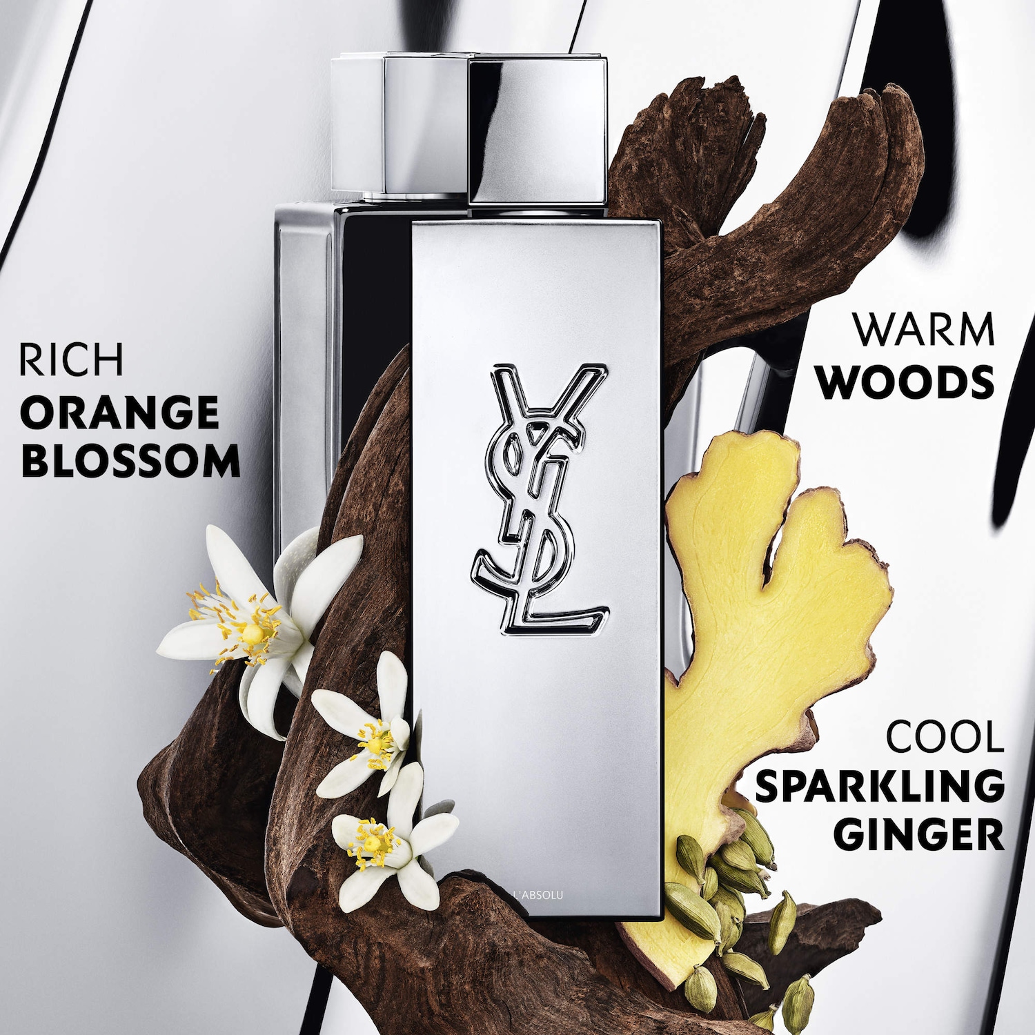 MYSLF Absolu Travel Spray with Ginger & Woods - Yves Saint Laurent