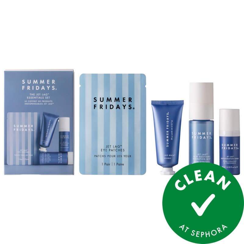 The Jet Lag Essentials Hydration Set for Travel