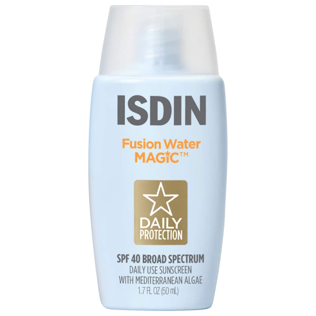 Fusion Water Magic SPF 40 Non-comedogenic Moisturizing Sunscreen with Hyaluronic Acid and Vitamin E