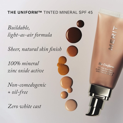 The Uniform™ Tinted Mineral Sunscreen Broad Spectrum SPF 45