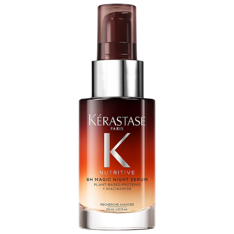 Mini Nutritive 8H Magic Night Serum Hydrating Treatment for Dry Hair
