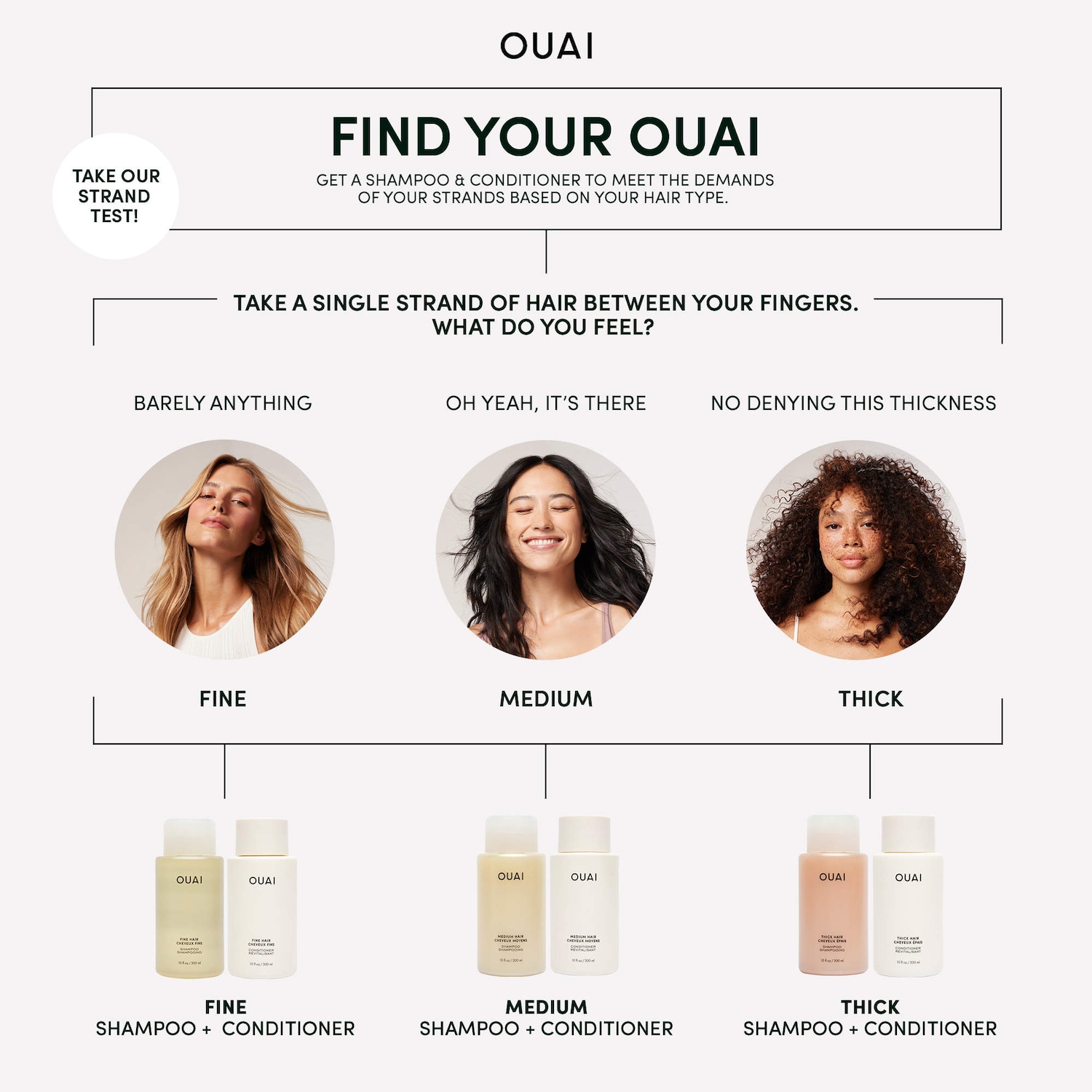 Shampoing pour cheveux moyens