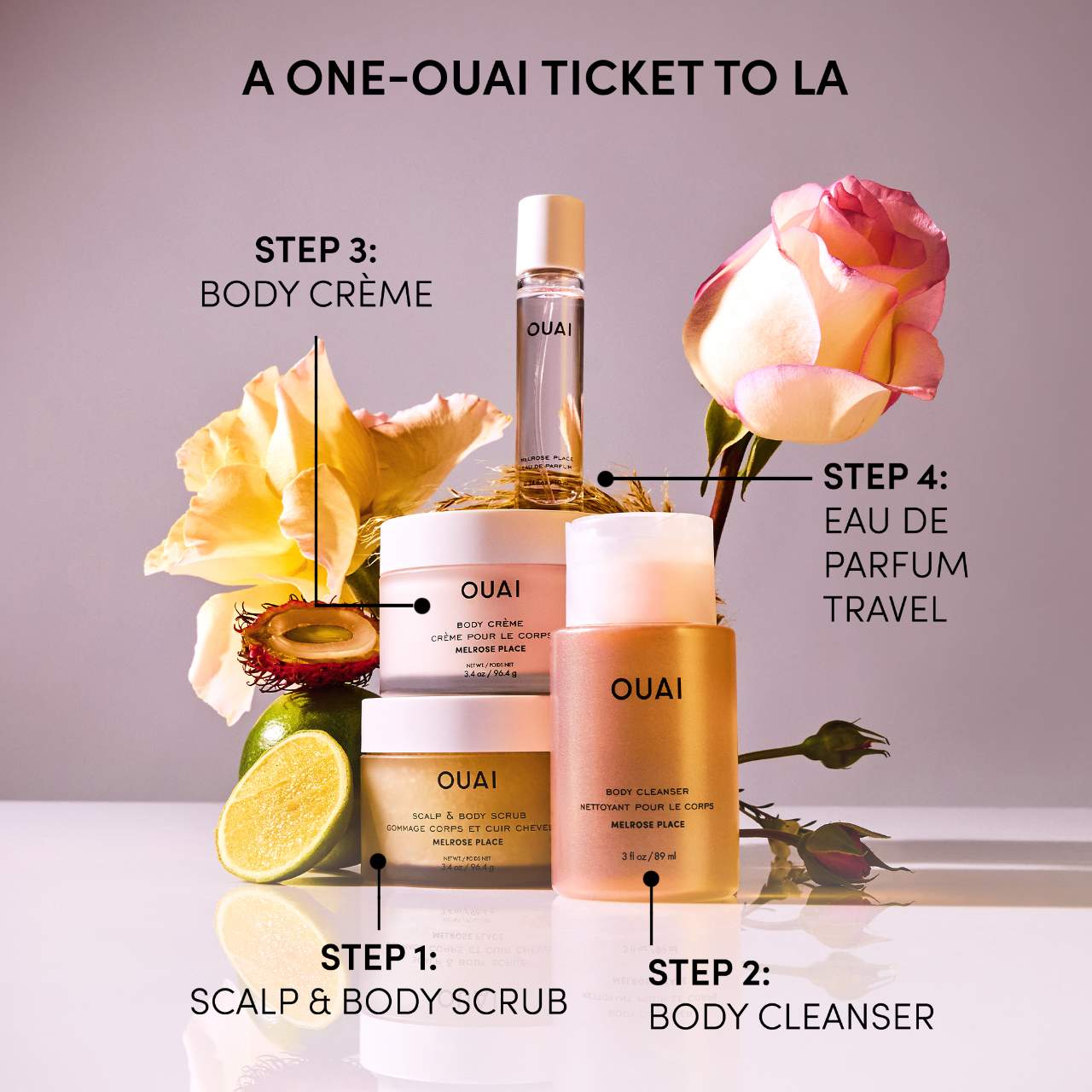 Cleansing Scalp & Body Sugar Scrub - OUAI | Sephora