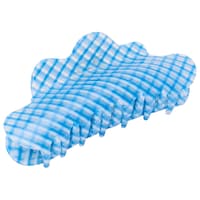 Chunks - Large Nimbus Hair Claw Clip in Blue Lattice