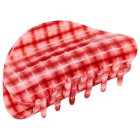 Chunks - Medium Suki Claw Clip in Red Plaid