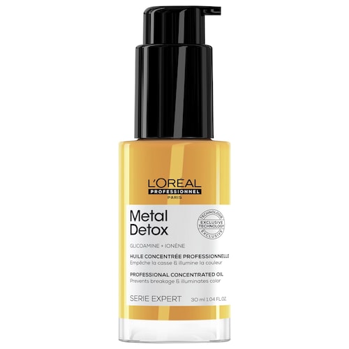 Мини-масло для сухих повреждённых волос L'Oréal Professionnel Metal Detox