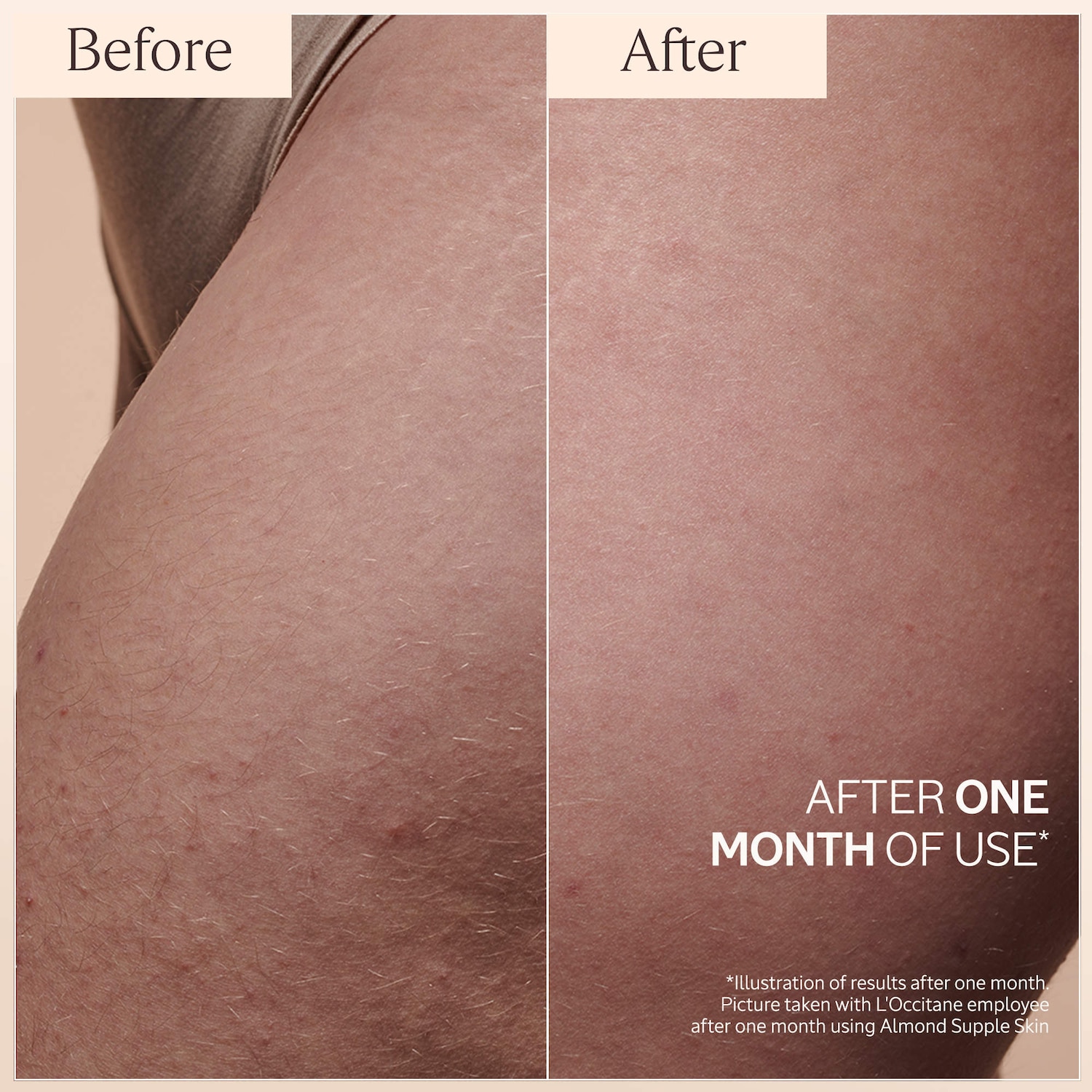 Huile souplesse lissante et raffermissante pour le corps Almond Supple