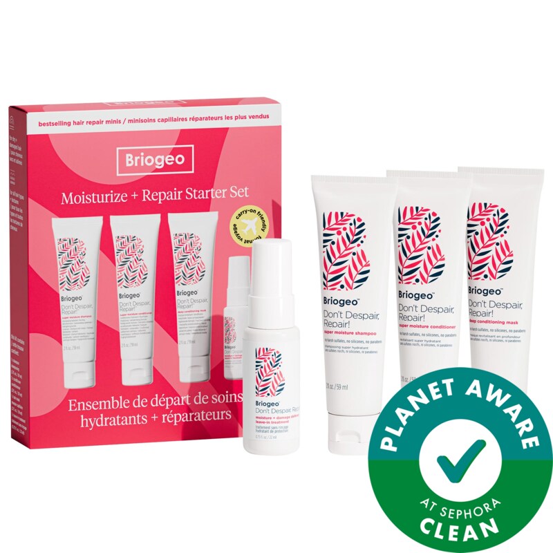 Don't Despair, Repair! Strengthening + Hydrating Minis Kit for Dry, Damaged Hair