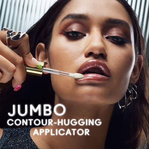 Lipglass Blow Plumping Lip Oil with Glass-Blown Shine and 1% Ginger Root Extract