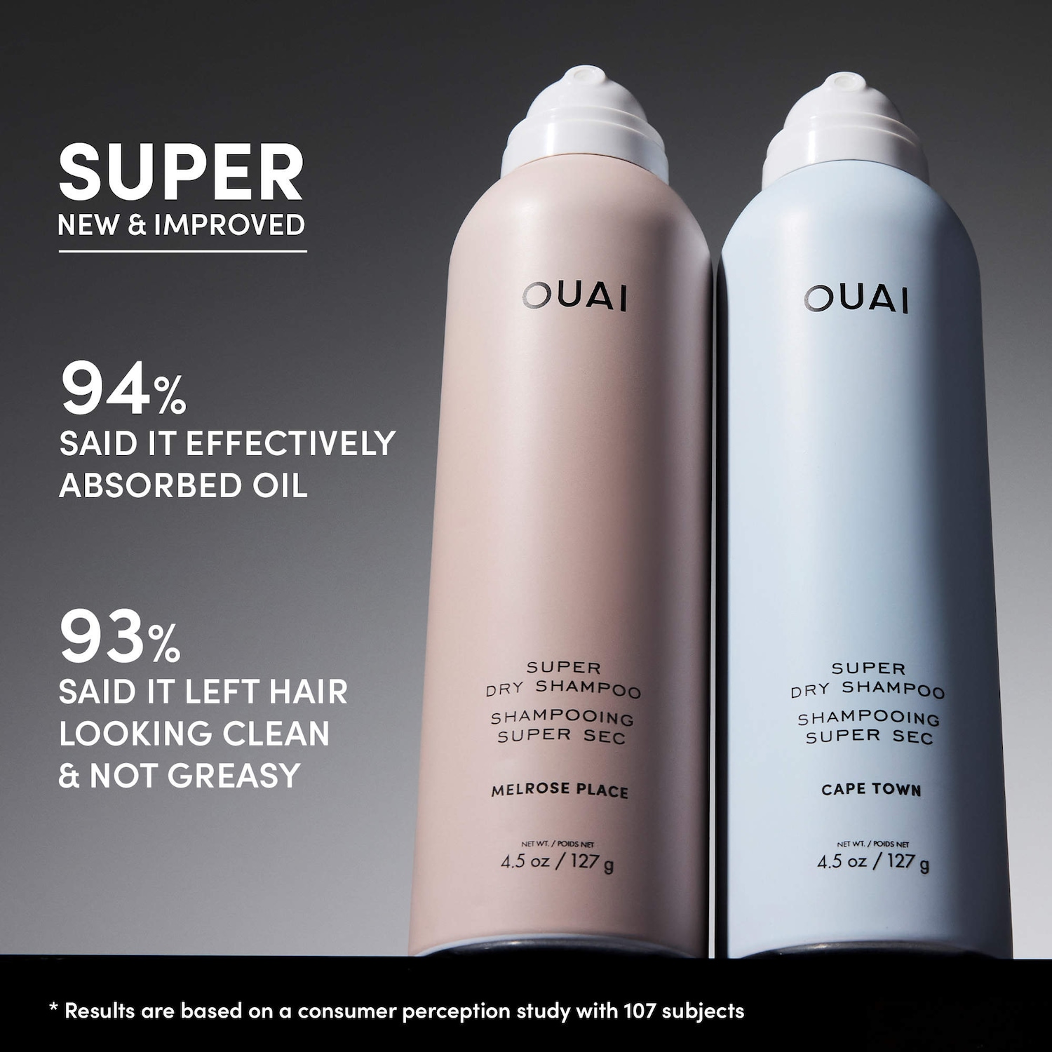 Mini Super Dry Invisible Dry Shampoo - OUAI | Sephora