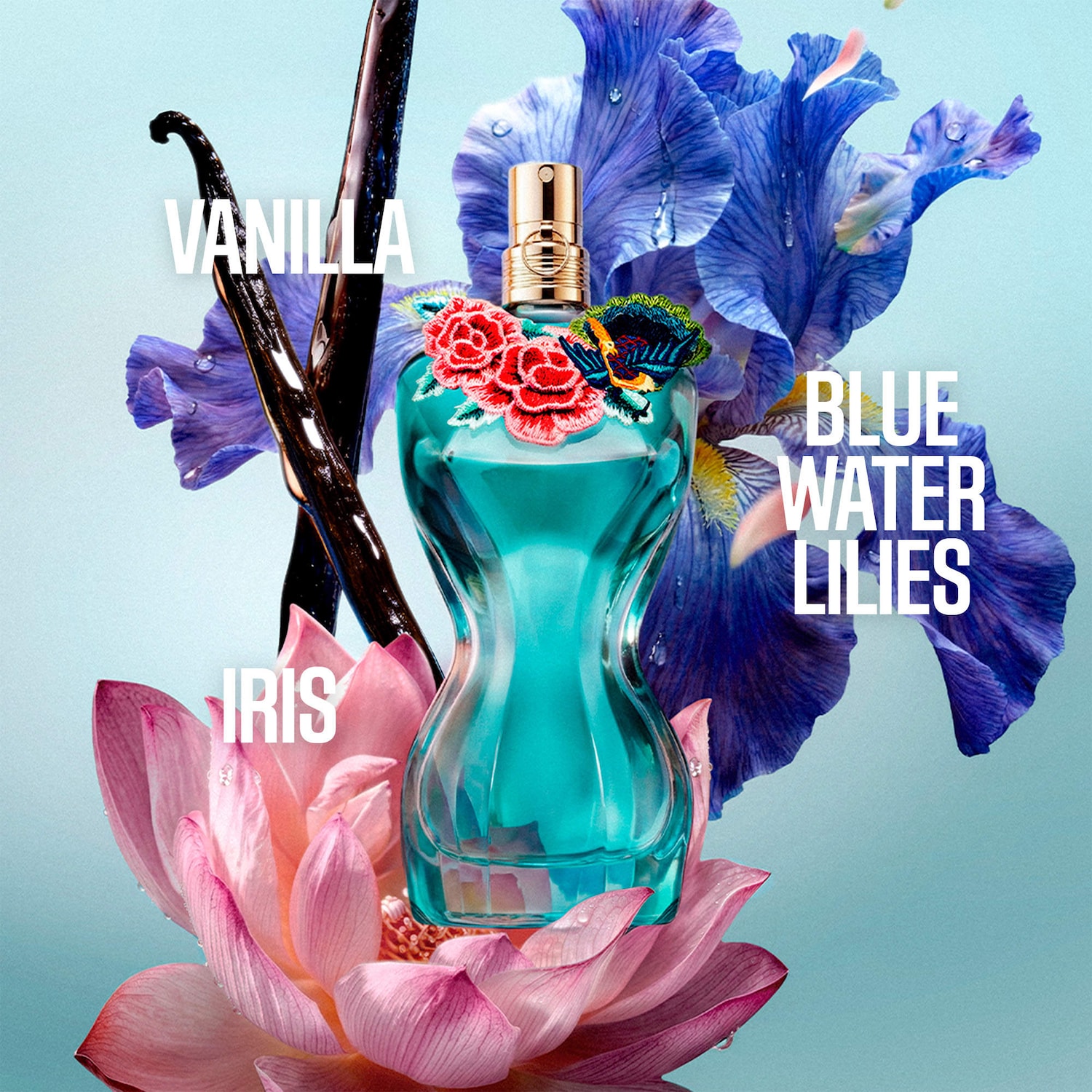 La Belle Paradise Garden Eau de Parfum with Blue Water Lily