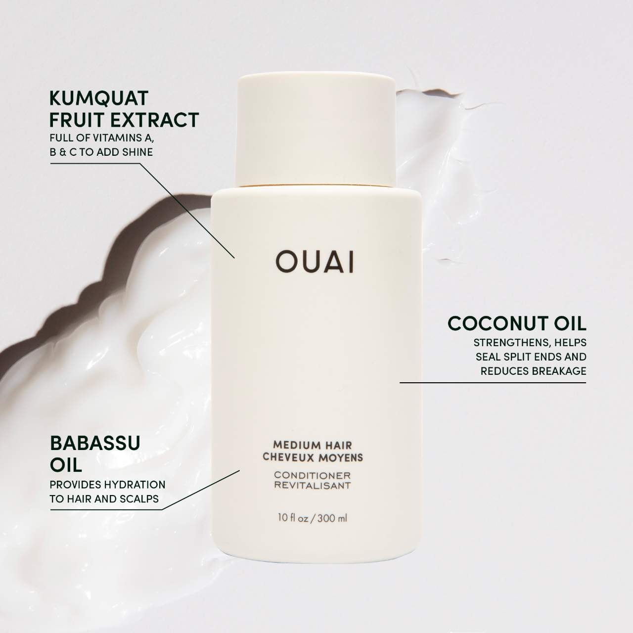 Shampoo & Conditioner Duo for Medium Hair - OUAI | Sephora