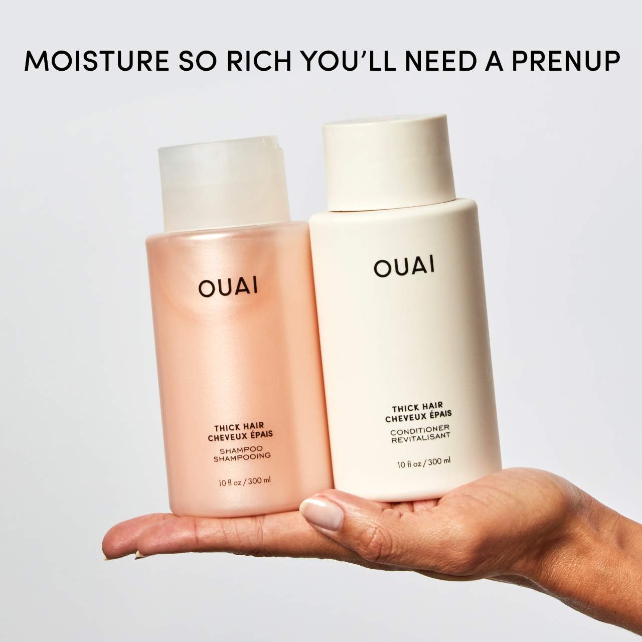 Shampoo & Conditioner Duo for Thick Hair - OUAI | Sephora