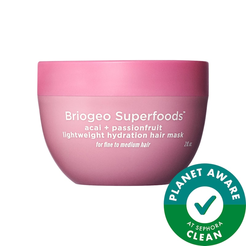 Mini Superfoods™ Acai + Passionfruit Lightweight, Hydrating Hair Mask for Fine Hair