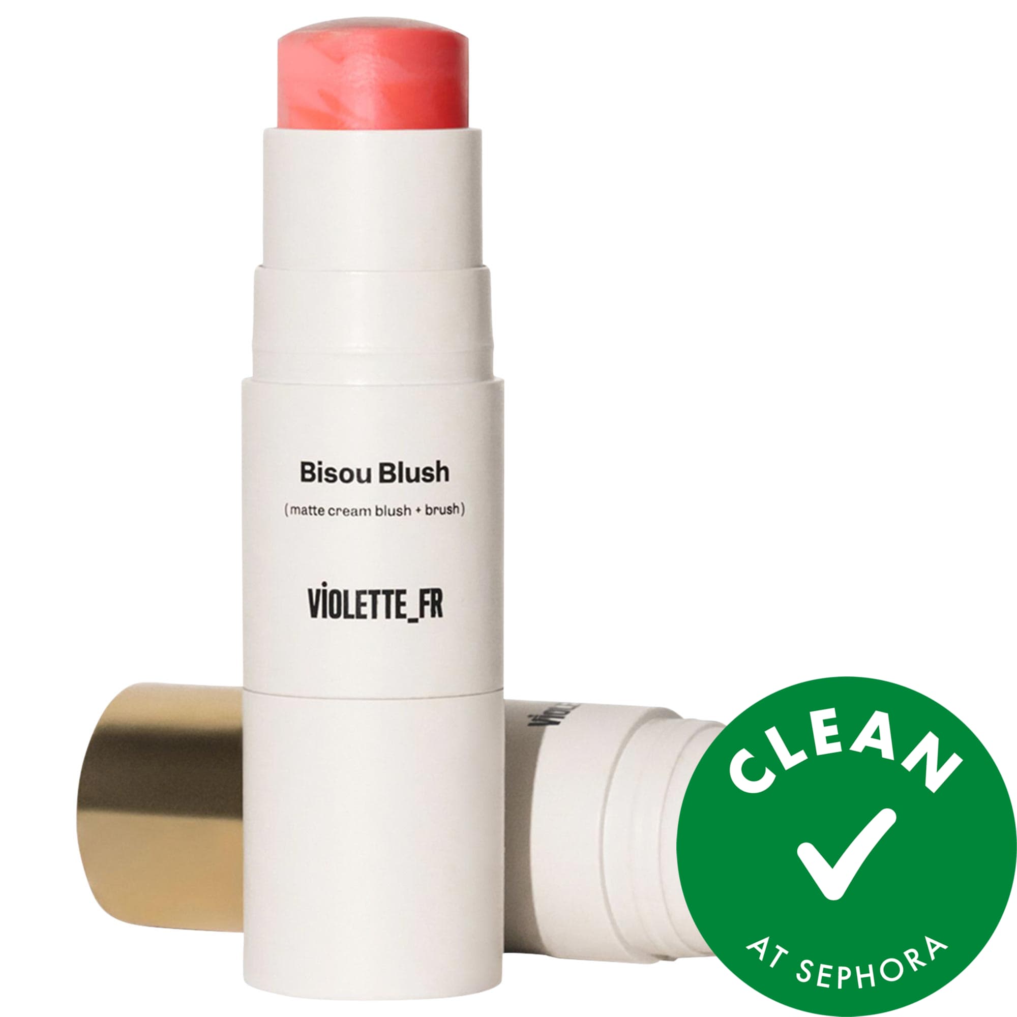 VIOLETTE_FR BISOU Blush Marbled Cream Stick 0.25 fl. oz. / 7 g