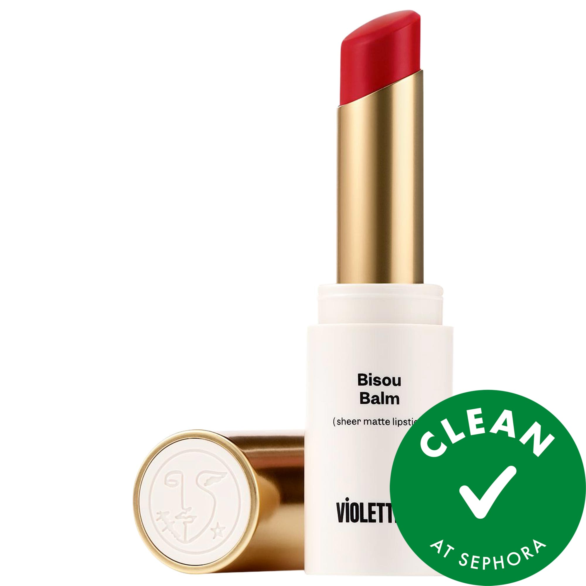 VIOLETTE_FR BISOU BALM Sheer Matte Lipstick 0.08 g