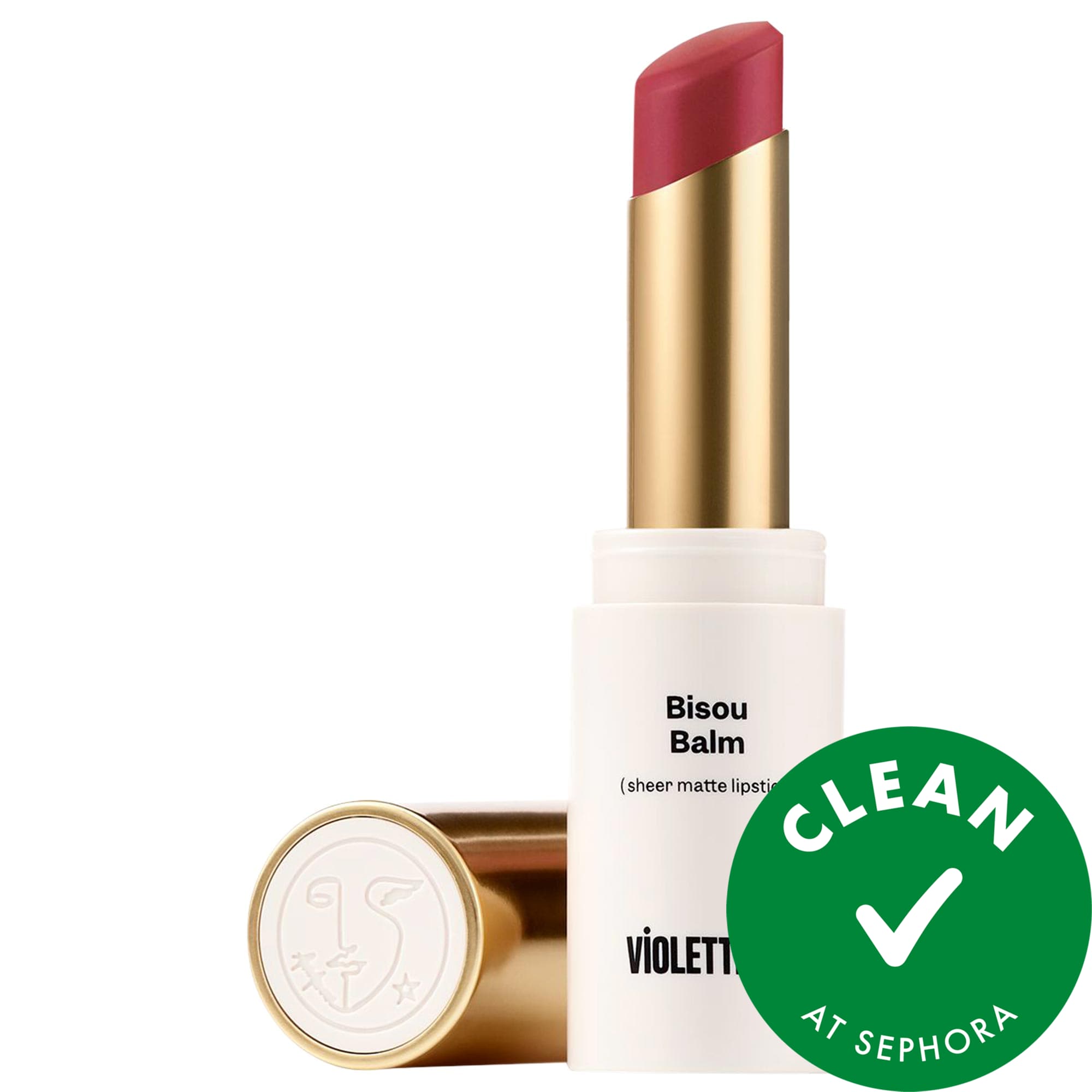 VIOLETTE_FR BISOU BALM Sheer Matte Lipstick 0.08 g