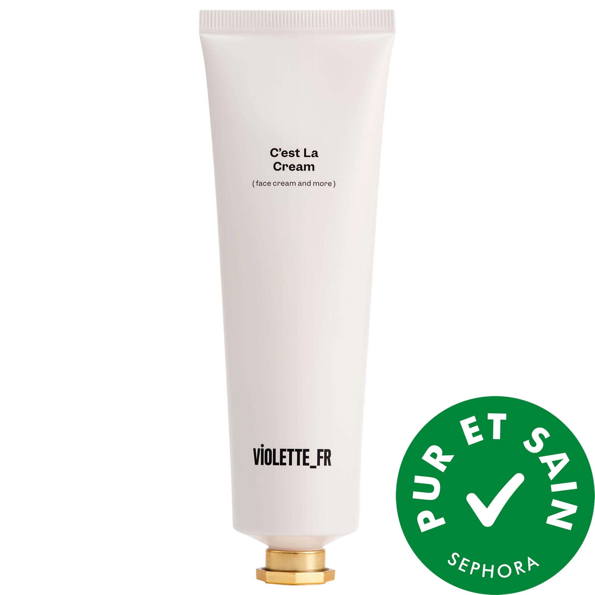 VIOLETTE_FR Hydratant nourrissant pour le visage C'EST LA CREAM avec vitamine C 3.14 oz / 93 mL
