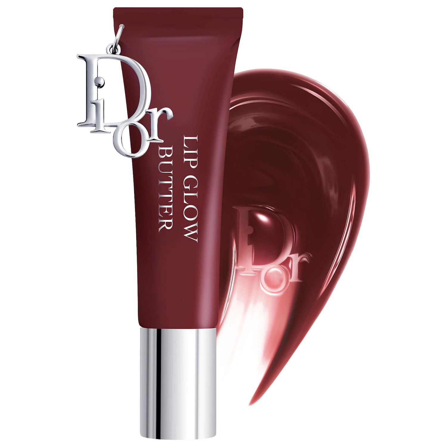 DIOR Lip Glow Butter Hydrating Gloss Balm in 104 Black Cherry