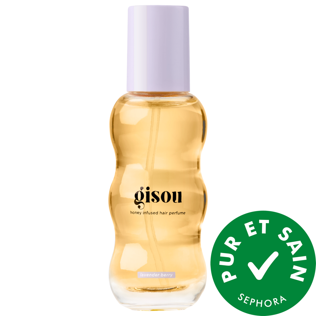 Gisou Parfum pour les cheveux infusé Lavender Berry Honey 0.5 oz/15ml