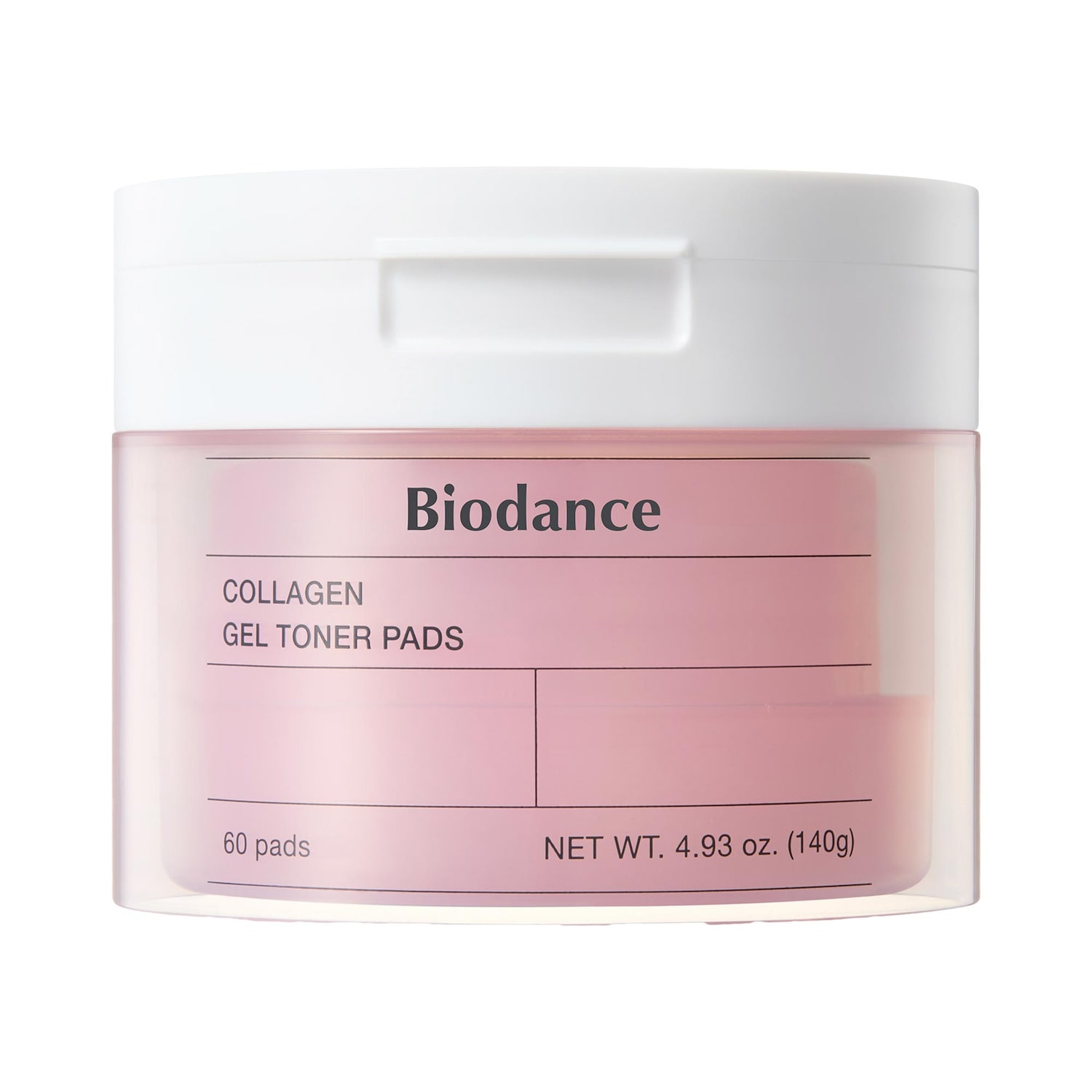 Гелевые тонер-пэды Biodance Collagen для сужения пор и упругости кожи — фото 1