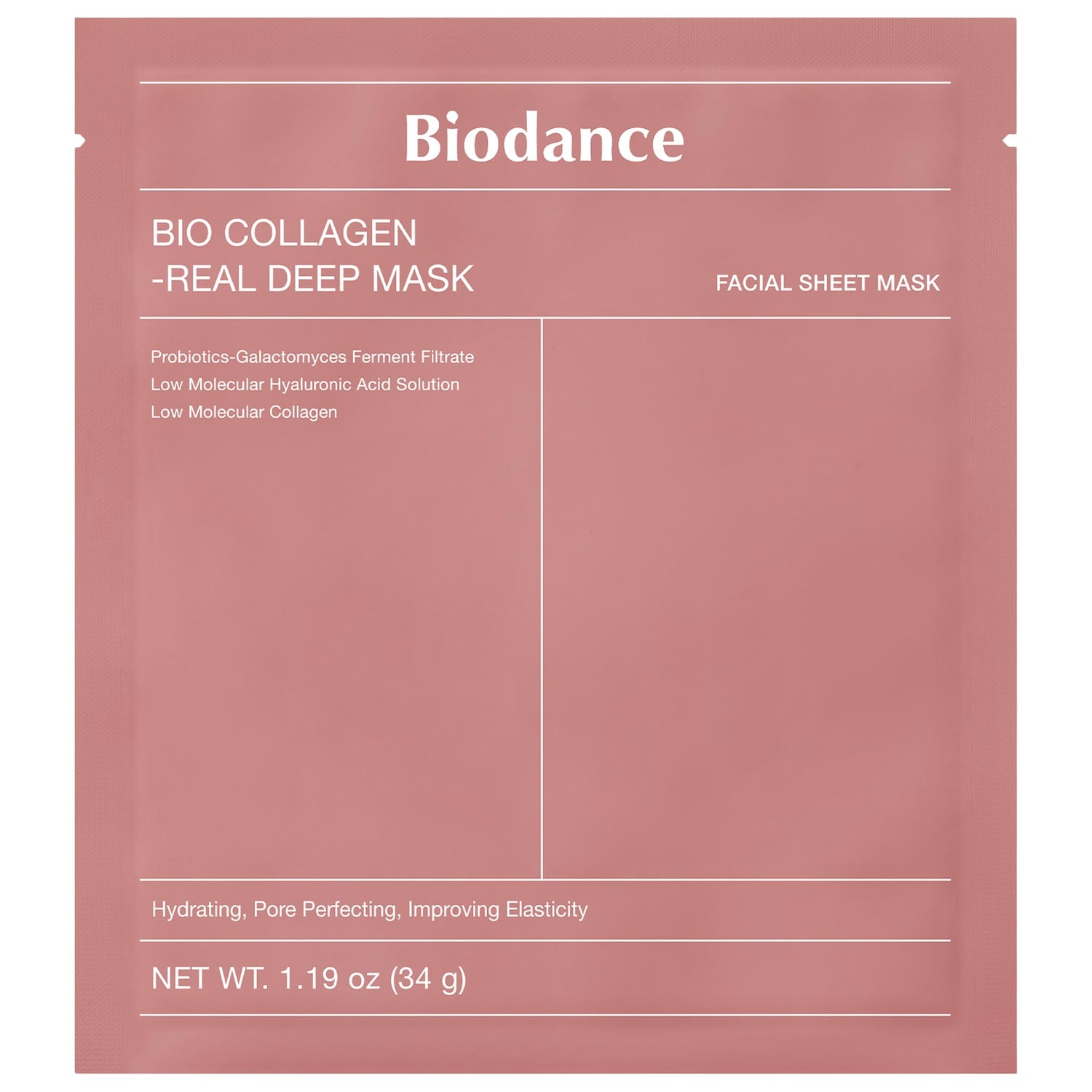 Маска Biodance Bio Collagen Real Deep для сужения пор и упругости кожи — фото 2