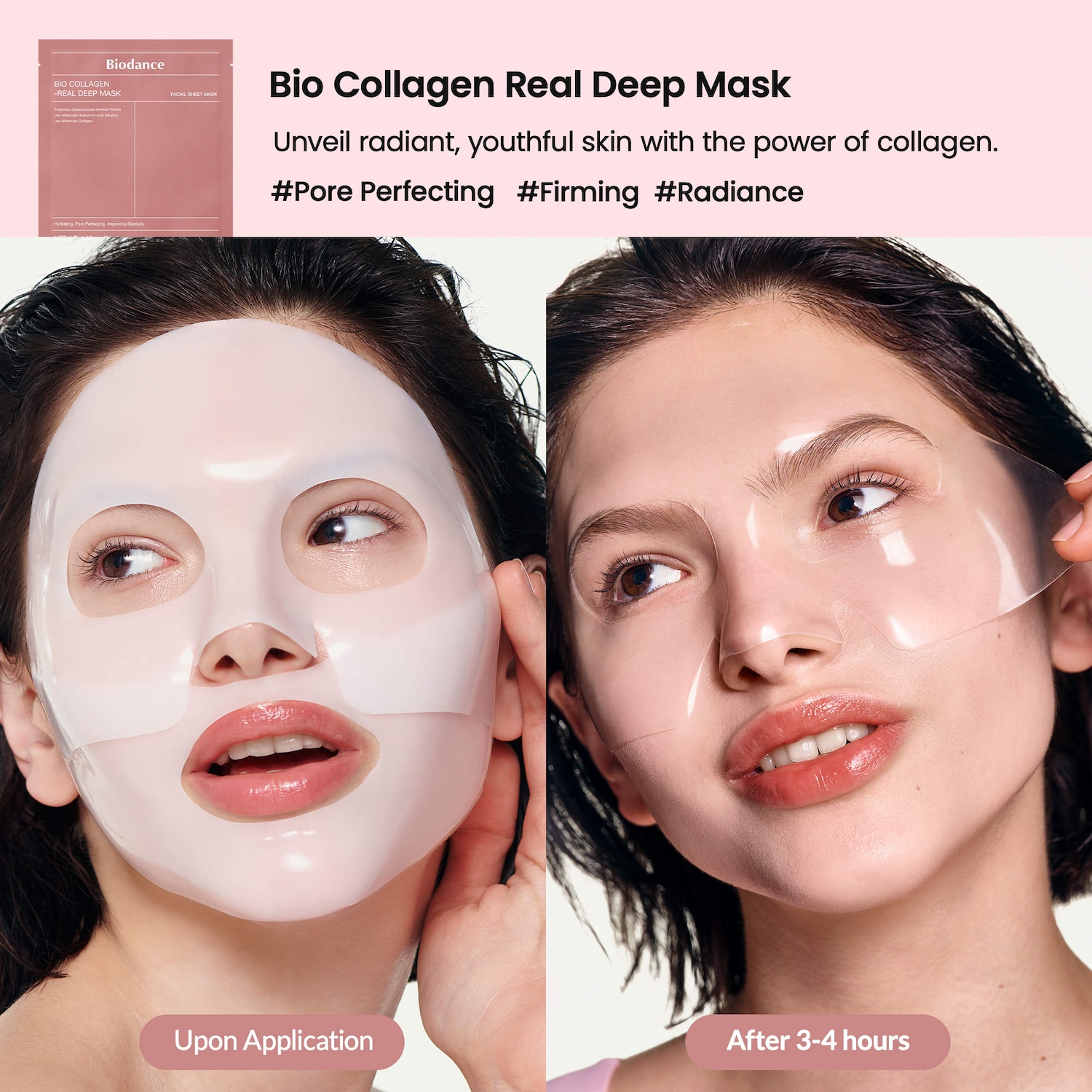 Real Deep Mask Gift Set - 4 Masks for Pore Care, Hydration