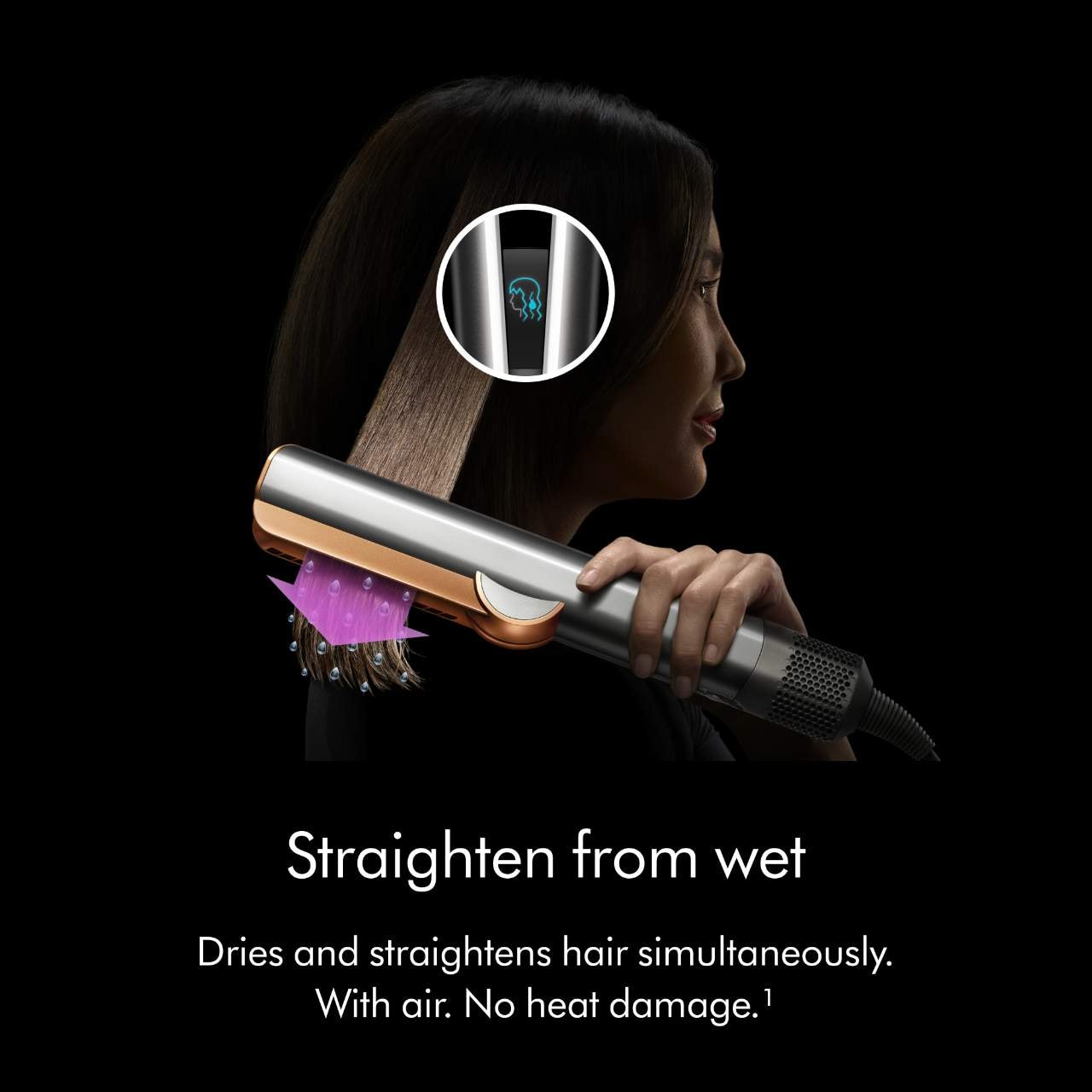 Выпрямитель для влажных и сухих волос Dyson Airstrait, Ceramic Pink — фото 6