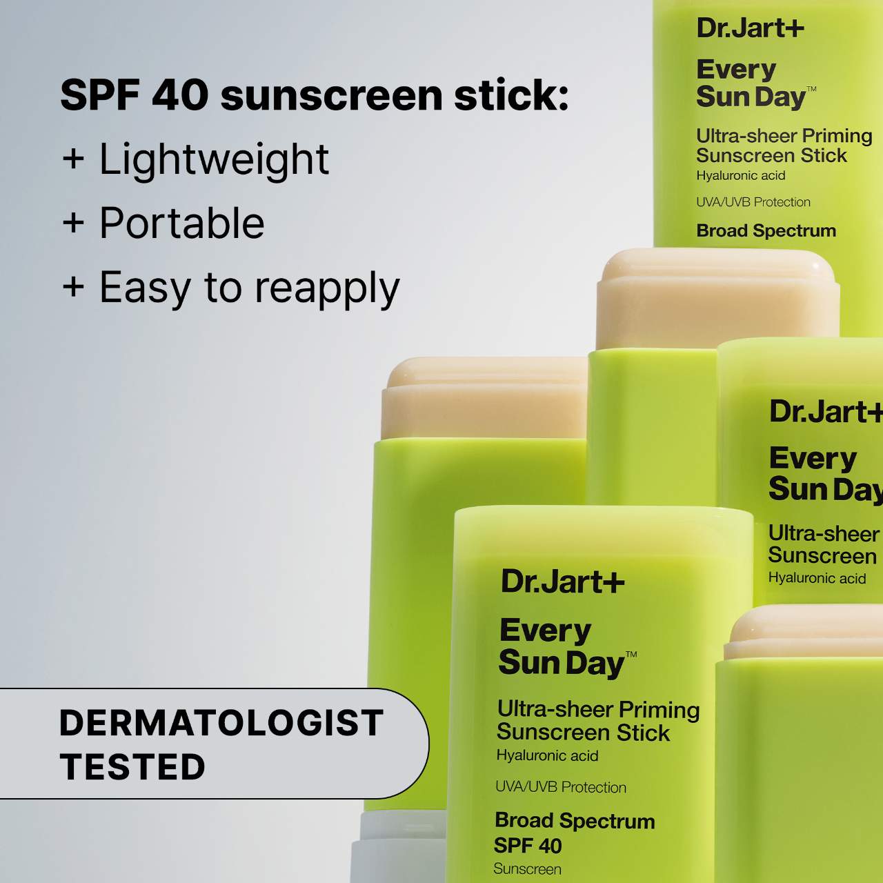 Невидимый солнцезащитный стик Dr. Jart+ Every Sun Day SPF 40 — фото 2