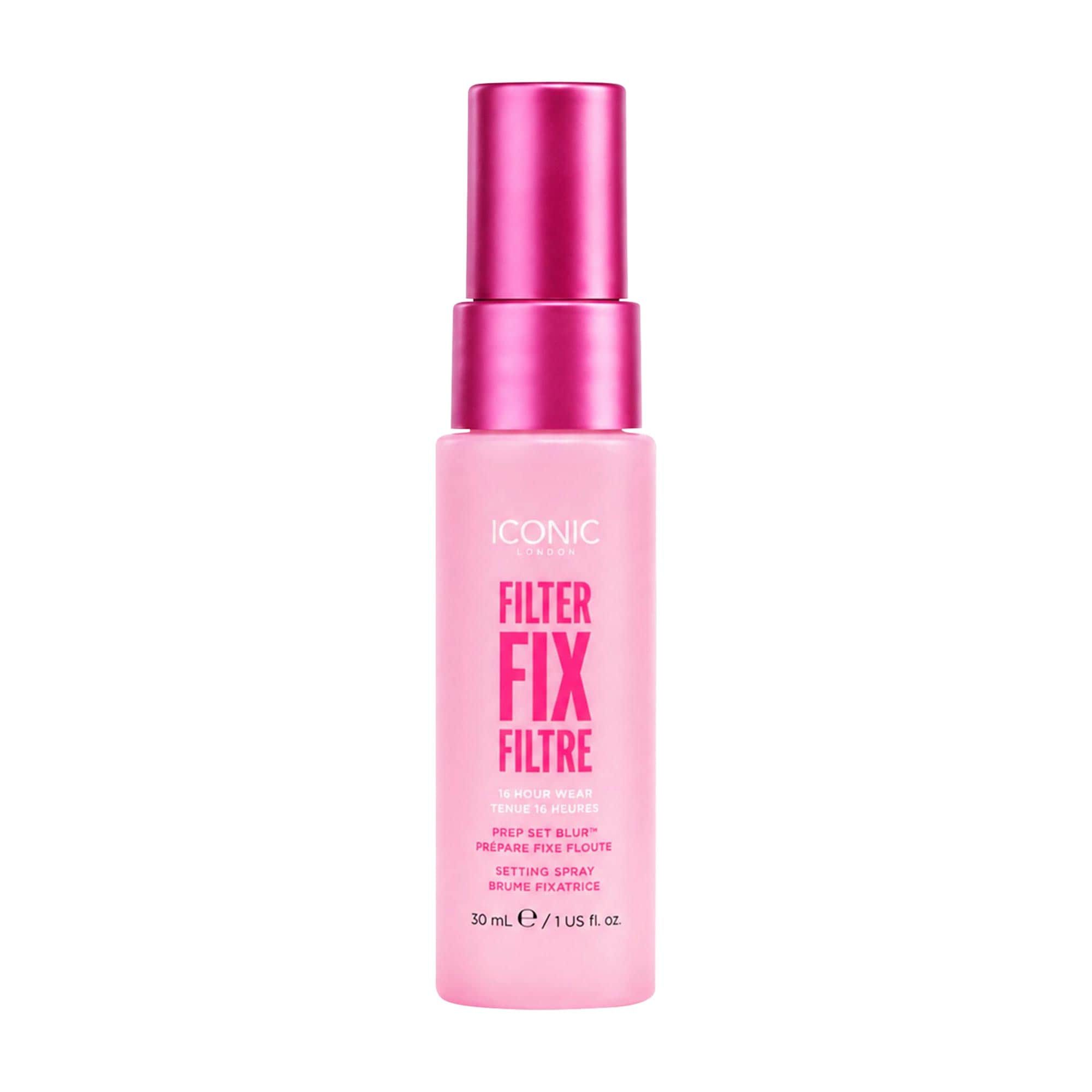 Iconic London Mini Filter Fix Prep Set Blur Setting Spray 1.01 oz/30 mL