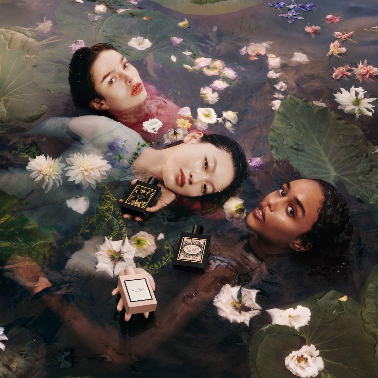 グッチ　バームクーヘンヌリサンユニヴェルセル　ブルームパルファム Bloom Parfum with Jasmine, Tuberose and Vanilla - Gucci | Sephora