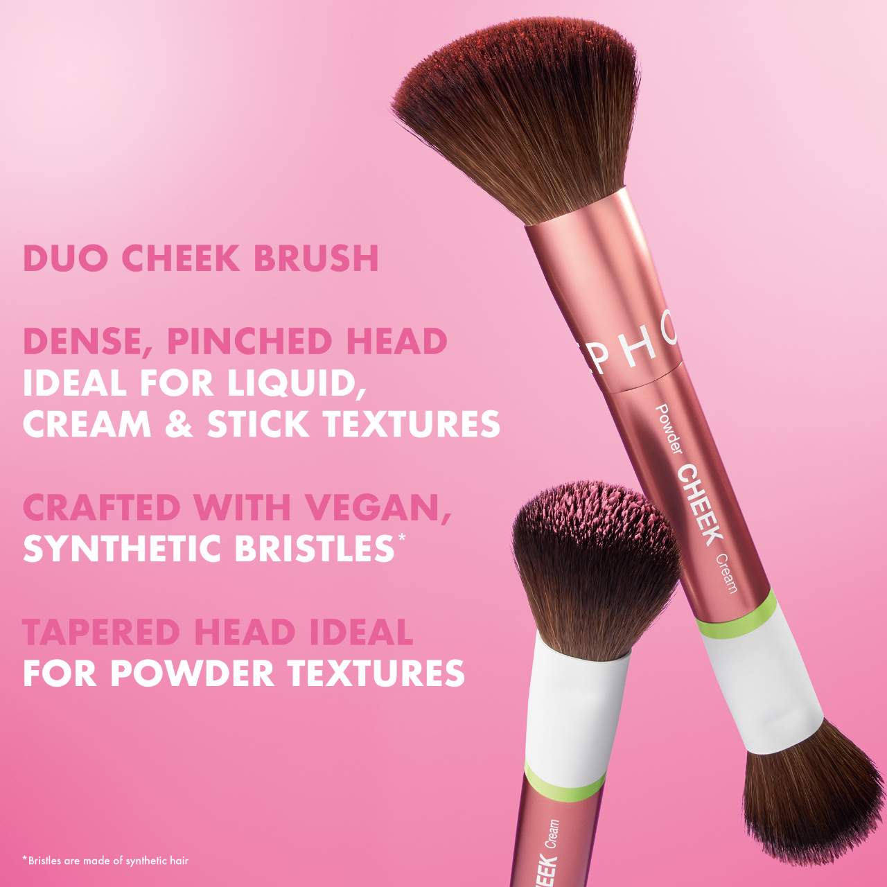 Двусторонняя кисть для щек Sephora Collection — фото 3