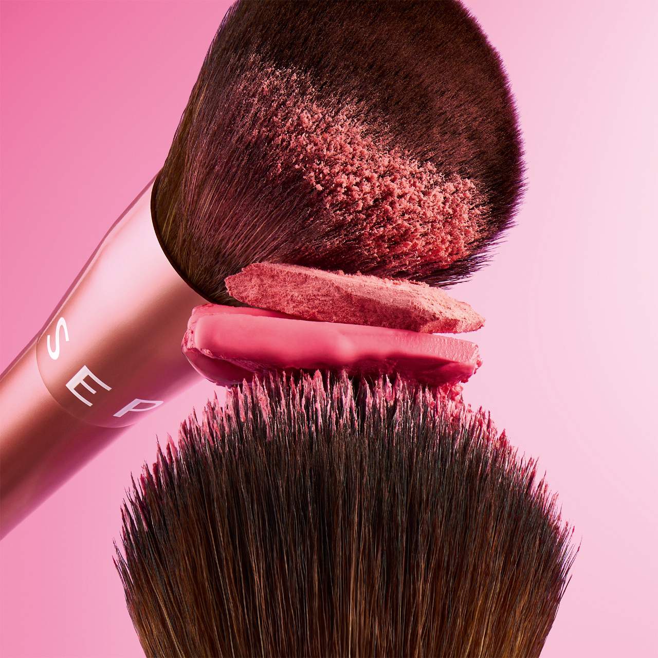 Двусторонняя кисть для щек Sephora Collection — фото 4