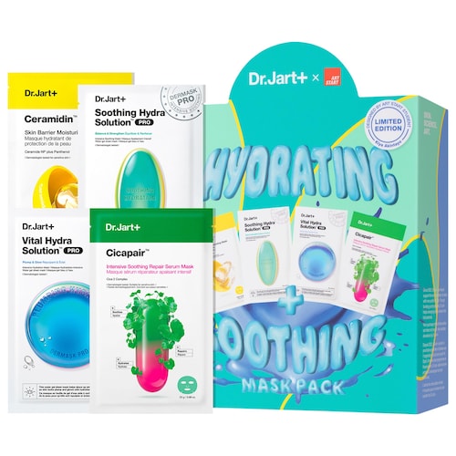 Dr.Jart+ X Art Start Hydrating and Soothing Face Mask Set