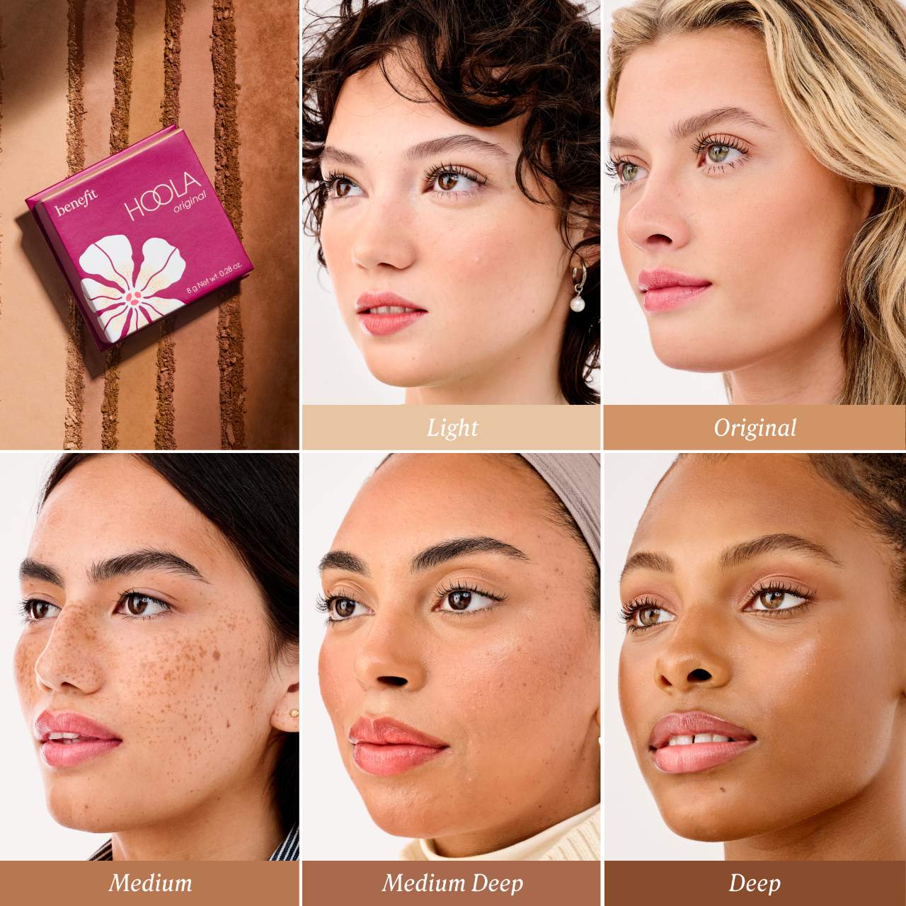 Матовый пудровый бронзер Benefit Cosmetics Hoola, цвет: Глубокий — фото 2