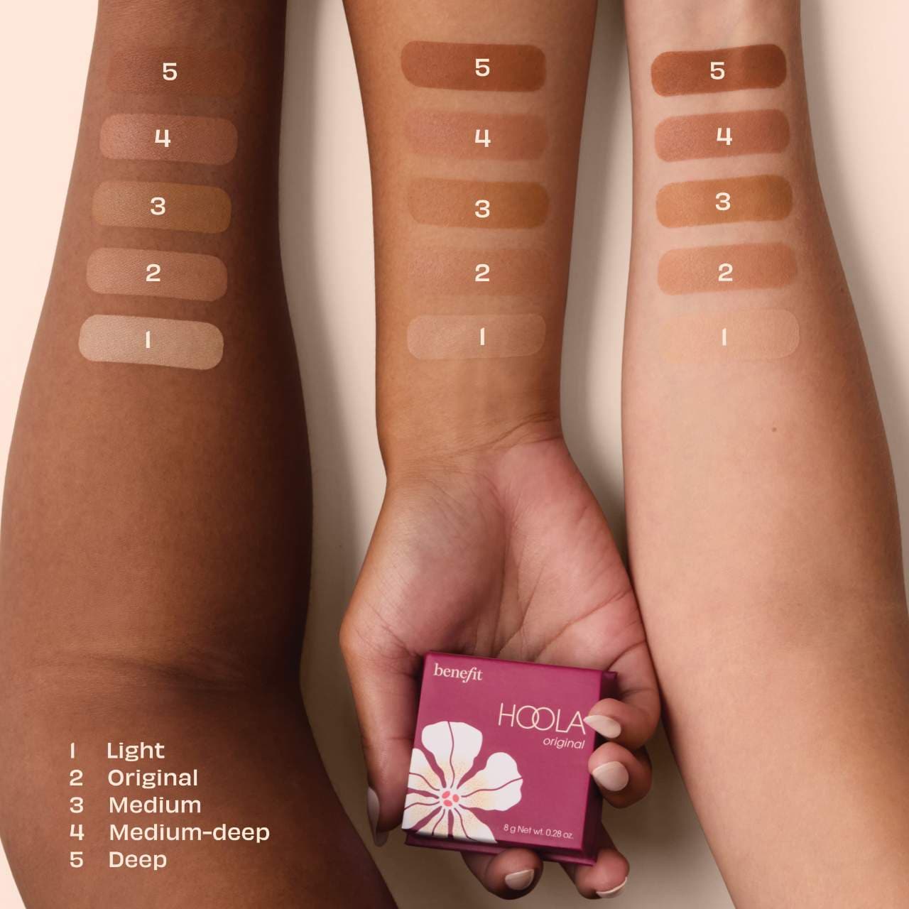 Матовый пудровый бронзер Benefit Cosmetics Hoola, цвет: Глубокий — фото 6