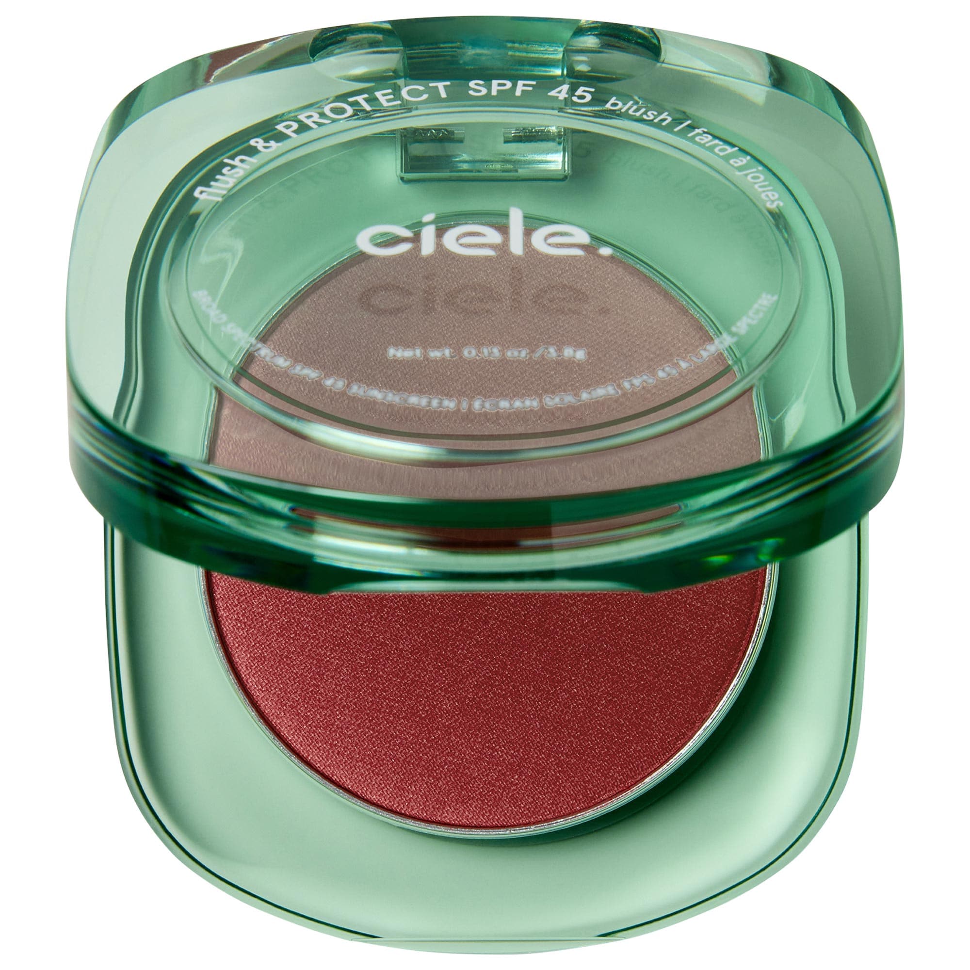 flush & PROTECT SPF 45+ powder blush
